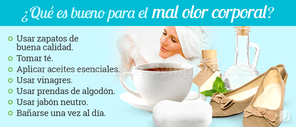 ¿Qué es bueno para el mal olor?