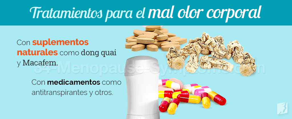 Tratamientos para el mal olor corporal