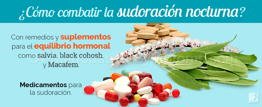 Cómo combatir la sudoración nocturna