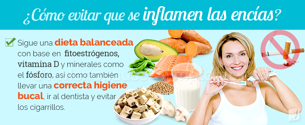 ¿Cómo evitar que se inflamen las encías?
