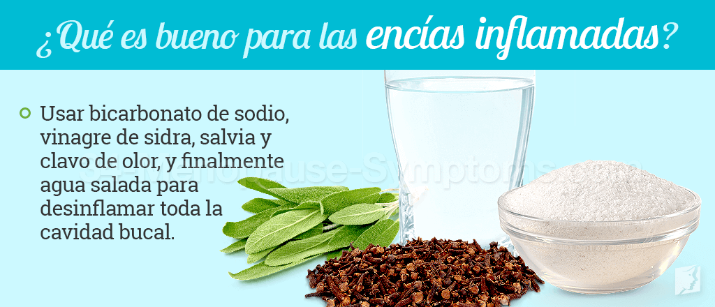 ¿Qué es bueno para las encías inflamadas?
