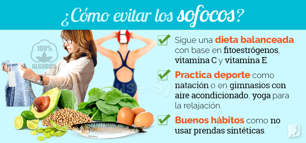 Como evitar los sofocos