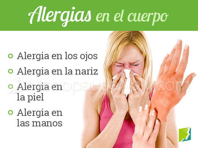 Alergias en el cuerpo