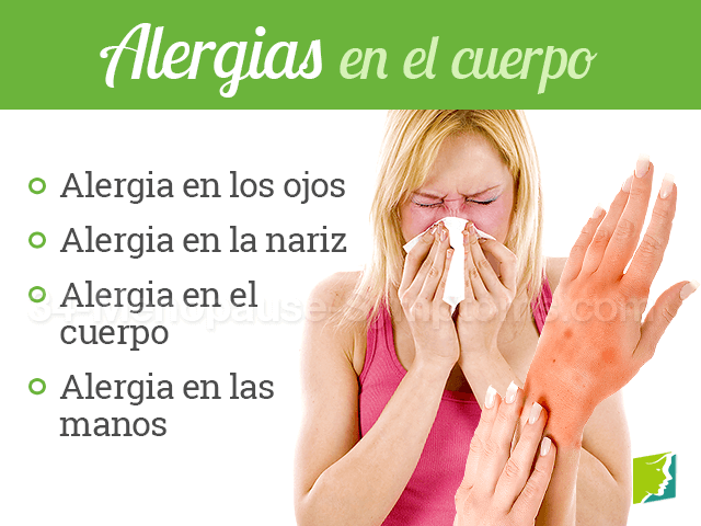 Alergias en el cuerpo