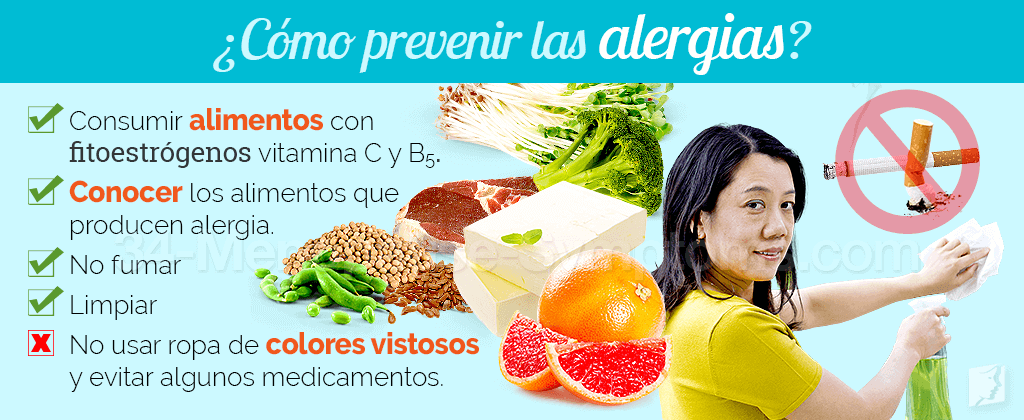 ¿Cómo prevenir las alergias?