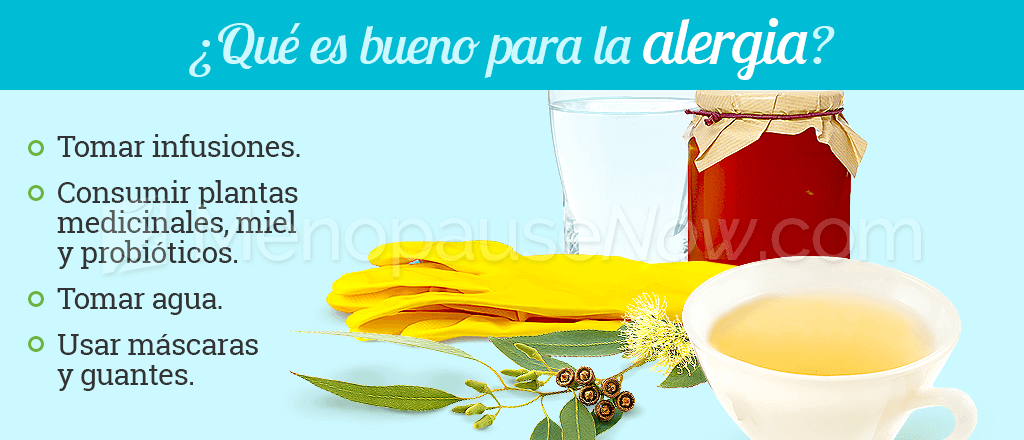 ¿Qué es bueno para la alergia?