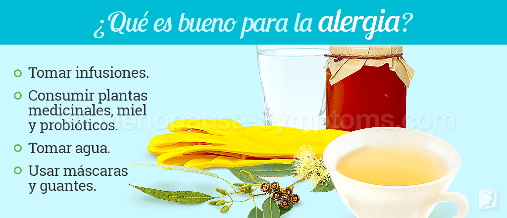 ¿Qué es bueno para la alergia?