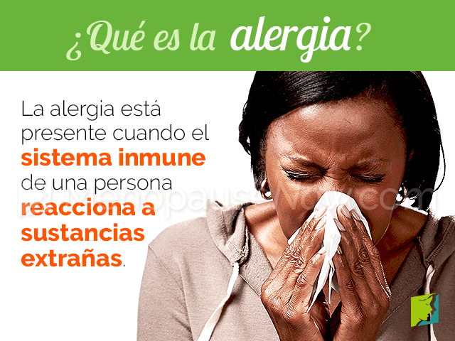 ¿Qué es la alergia?