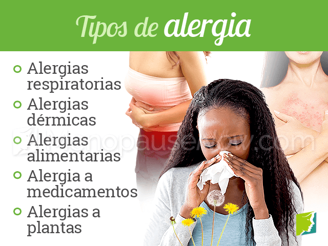 Tipos de alergia