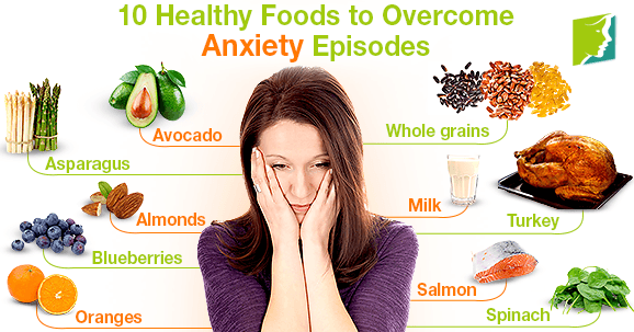 10 Healthy Foods to Overcome Anxiety Episodes