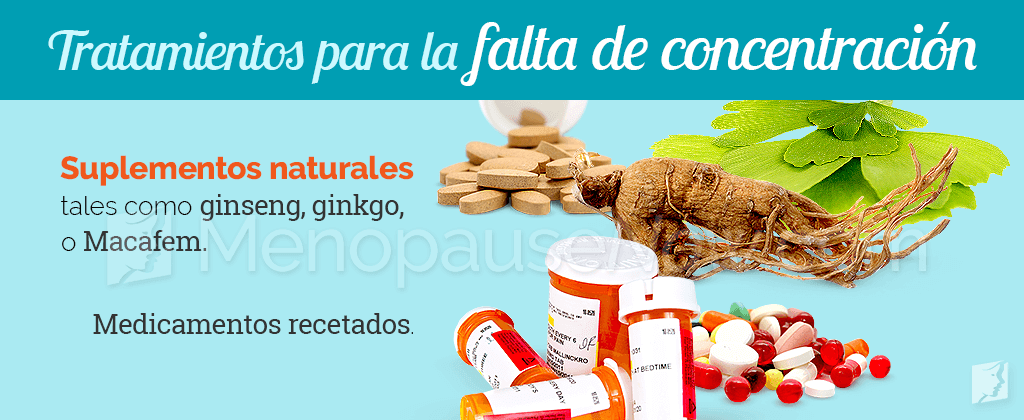 Tratamientos para la falta concentración