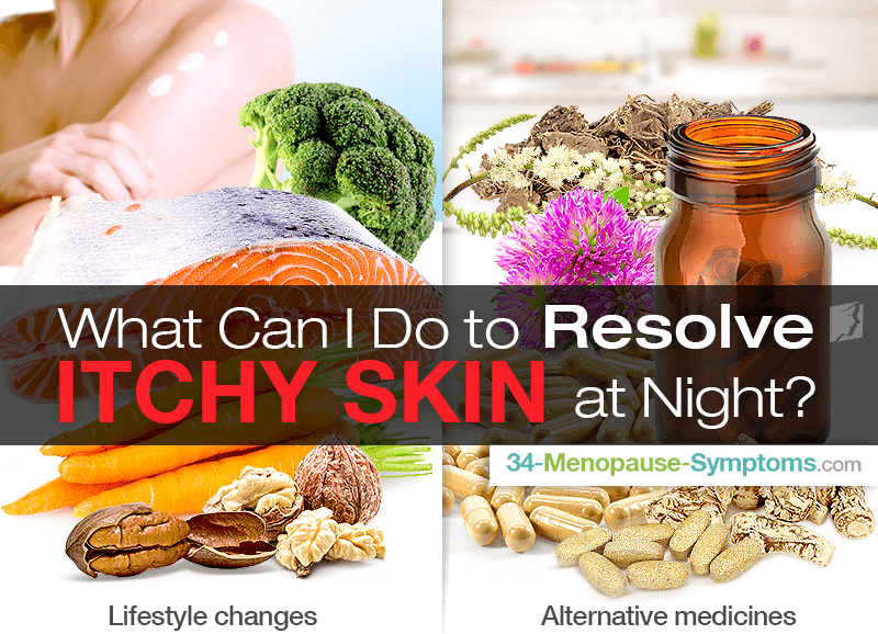 Itchy skin at night