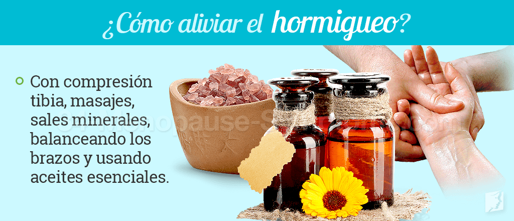 Aliviar el hormigueo en manos y pies