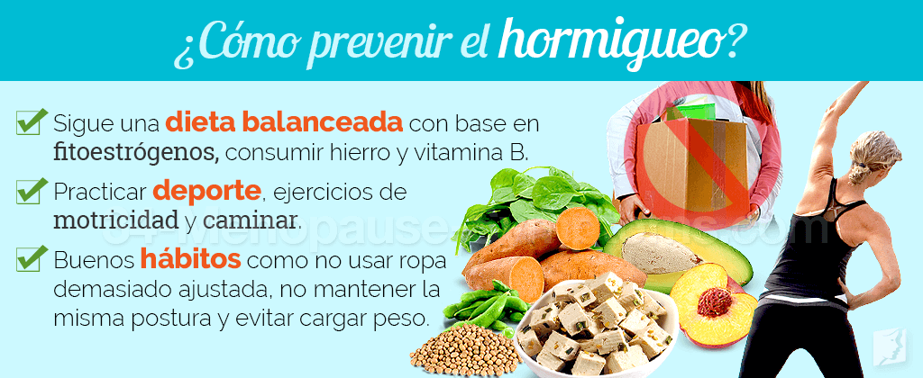 Prevenir el hormigueo en manos y pies