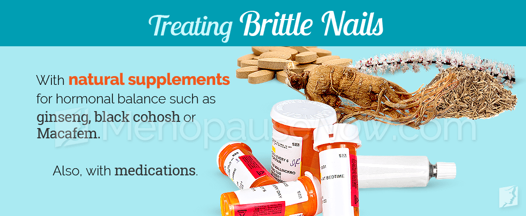 Treating brittle nails