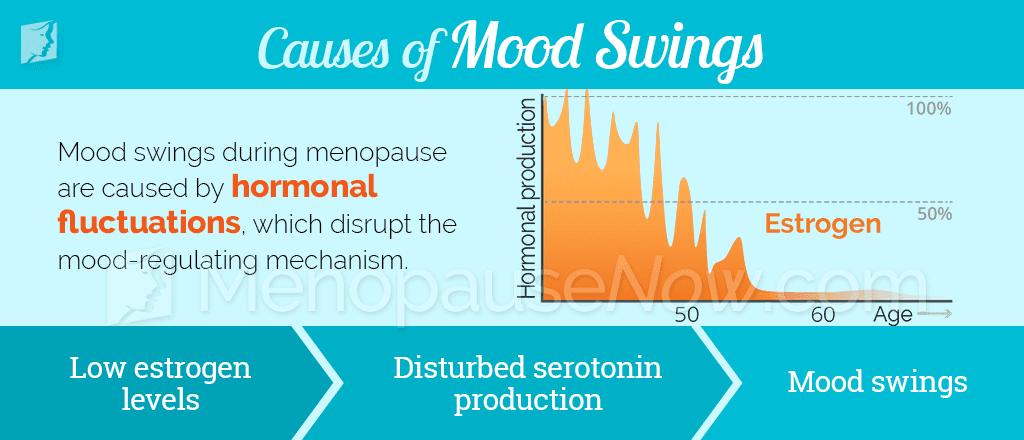 Menopause and Mood Swings - How to Manage Mood Swings During Menopause -  Insomnia and Mood Swings - personality changes during menopause -  Herstasis® Health Foundation