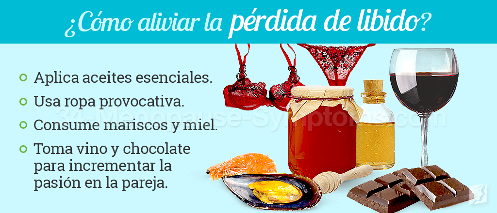 Cómo aliviar la pérdida de libido