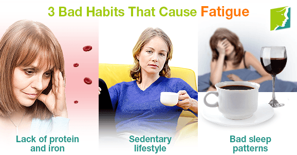 3 Bad Habits That Cause Fatigue