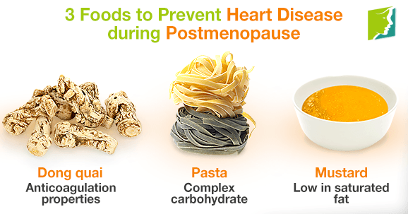 3 Foods to Prevent Heart Disease during Postmenopause