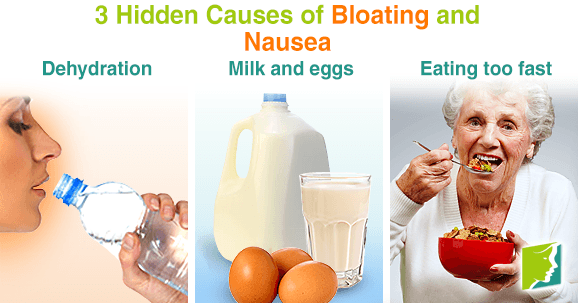 3 Hidden Causes of Bloating and Nausea