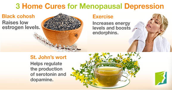 3 Home Cures for Menopausal Depression