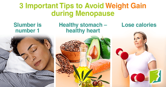 3 Important Tips to Avoid Weight Gain during Menopause