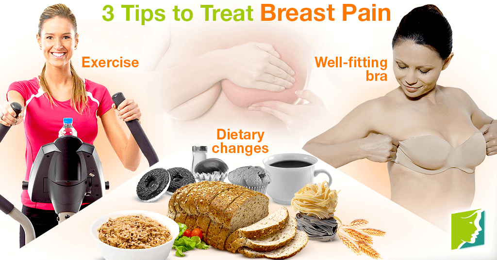3 Tips to Treat Breast Pain