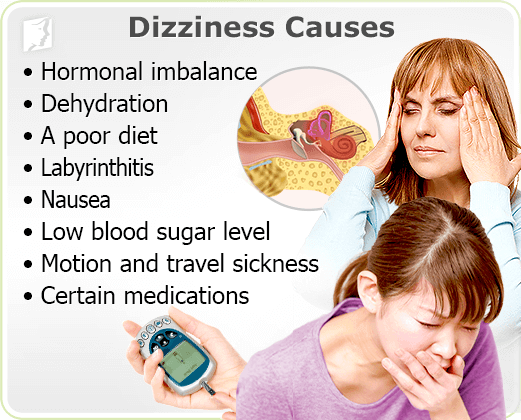 Causes of Constant Mild Dizziness