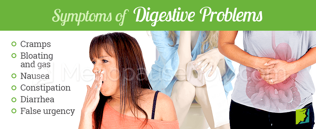 Symptoms of digestive problems