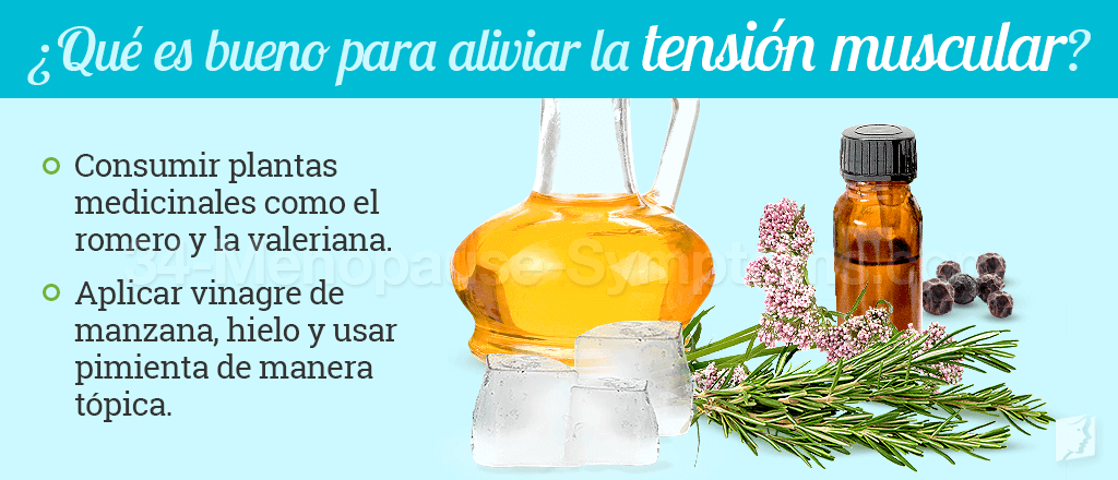 ¿Qué es bueno para aliviar la tensión muscular?