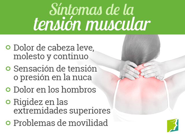 Síntomas de la tensión muscular