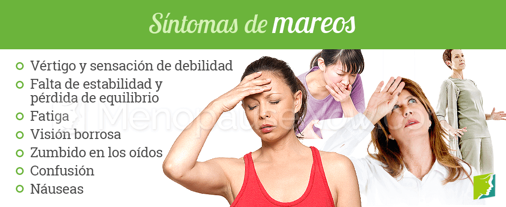 Síntomas de mareos