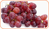 Red grapes