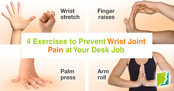 4 Exercises to Prevent Wrist Joint Pain at Your Desk Job