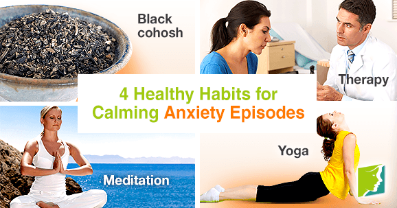 4 healthy habits for calming anxiety episodes