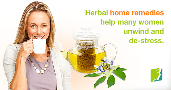 Herbal home remedies help many women unwind and de-stress