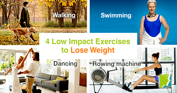 4 Low Impact Exercises to Lose Weight