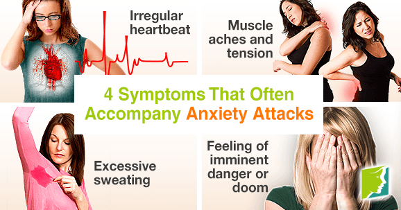 4 Symptoms That Often Accompany Anxiety Attacks