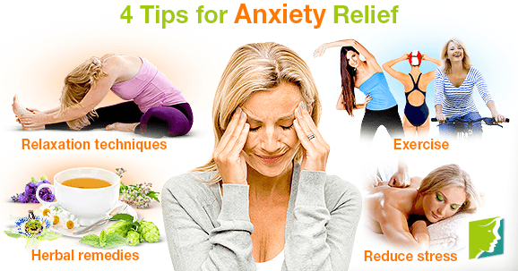 4 Tips for Anxiety Relief