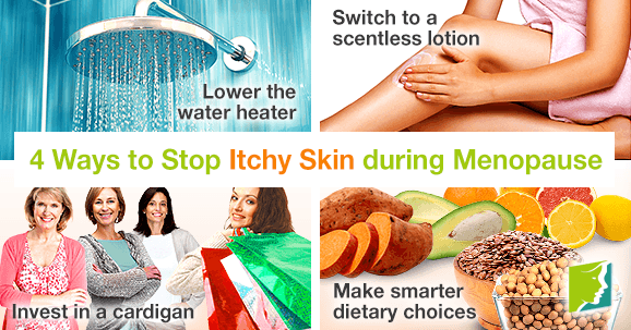 4 Ways to Stop Itchy Skin during Menopause