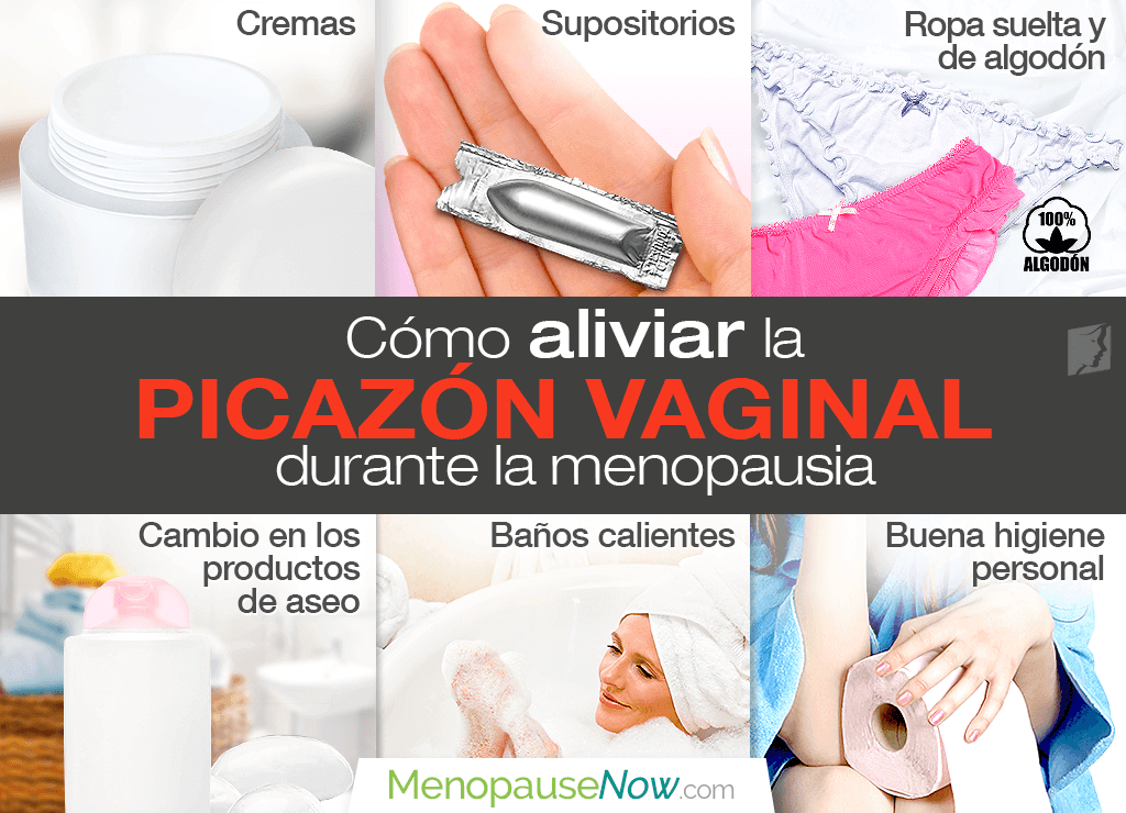 Cómo aliviar la picazón vaginal durante la menopausia