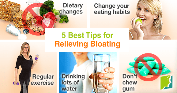 5 best tips for relieving bloating