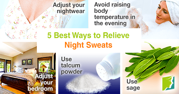 5 best ways to relieve night sweats