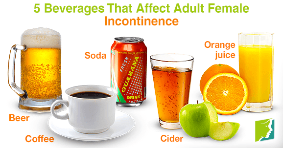 5 Beverages That Affect Adult Female Incontinence