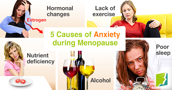 5 Causes of Anxiety during Menopause