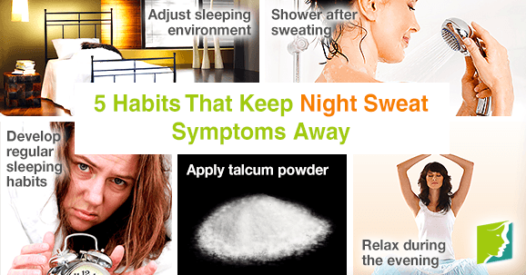 5 Habits That Keep Night Sweat Symptoms Away