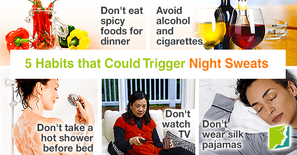 5 Habits that Could Trigger Nights Sweats