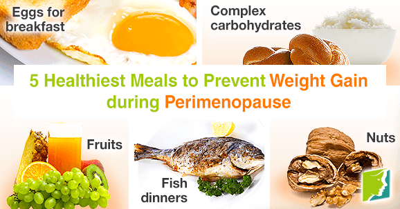 5 healthiest meals to prevent weight gain during perimenopause