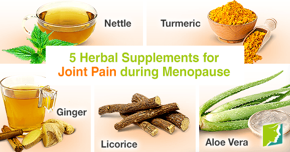 5 Herbal Supplements for Joint Pain during Menopause