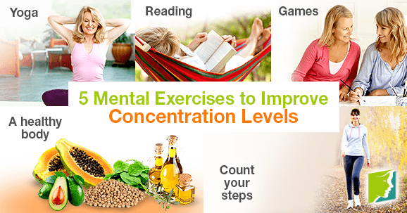 5 Mental Exercises to Improve Concentration Levels